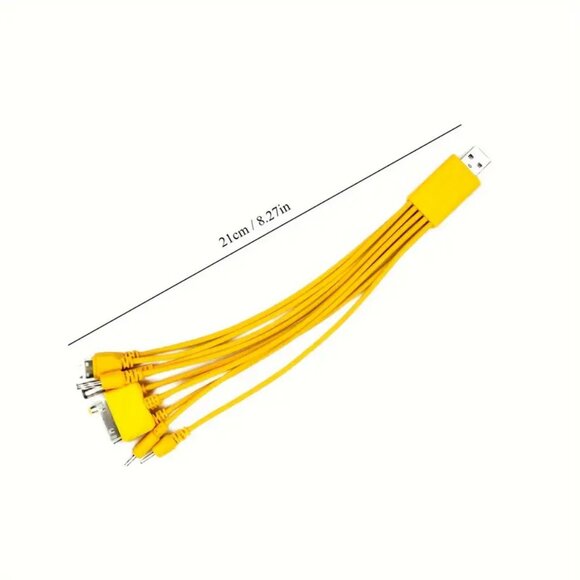 New High-quality Multi-functional Ten-in-one Data Cable USB To Ten Charging Head - Picture 3 of 3